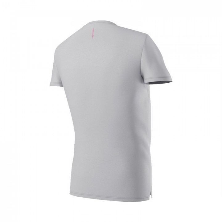 Eye V-Neck Light Grey / Pink
